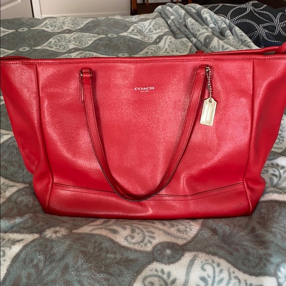 Coach Handbags - Coach Street Zip Tote